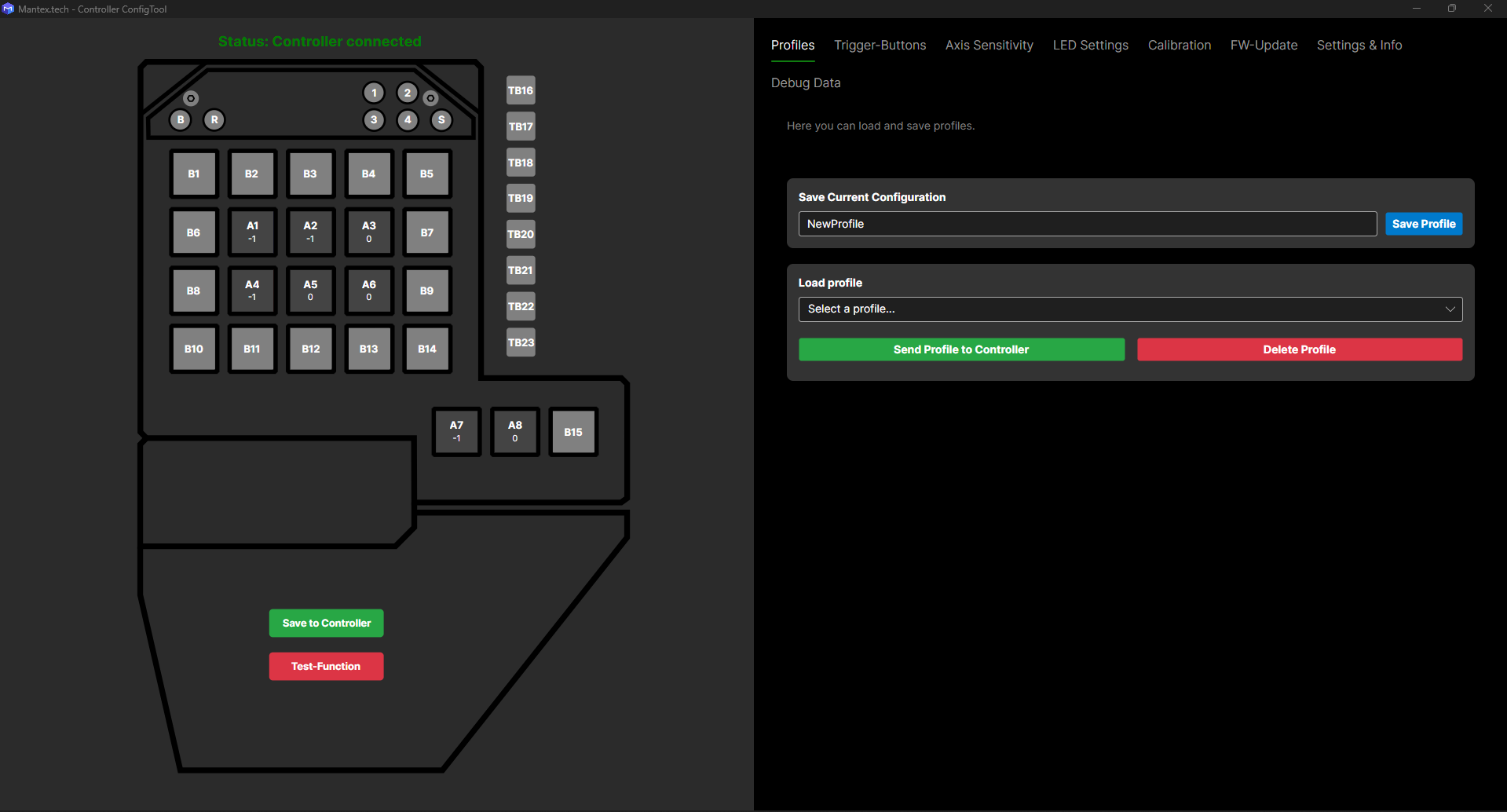 Software Interface